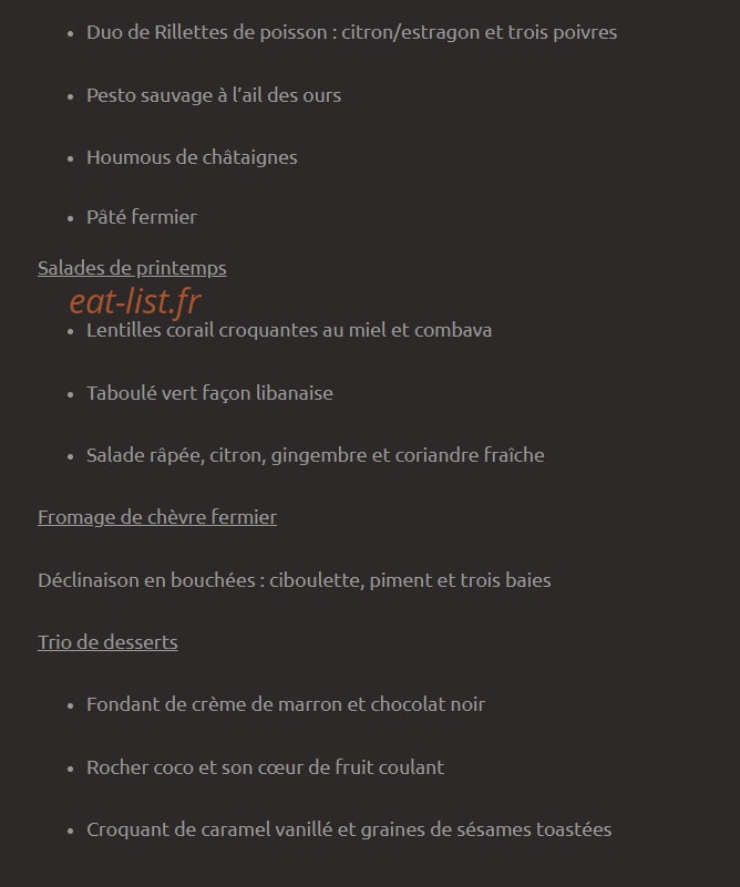 L'Attirail — carte page 6