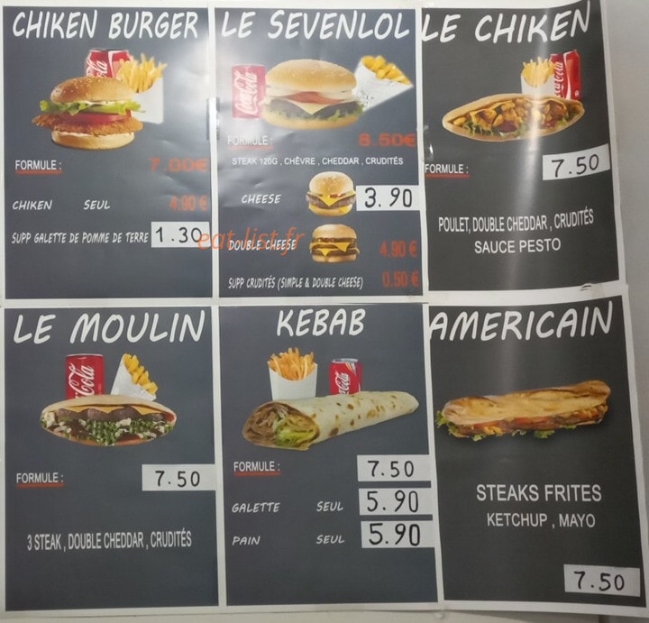 Le Moulin Gourmet — carte page 2