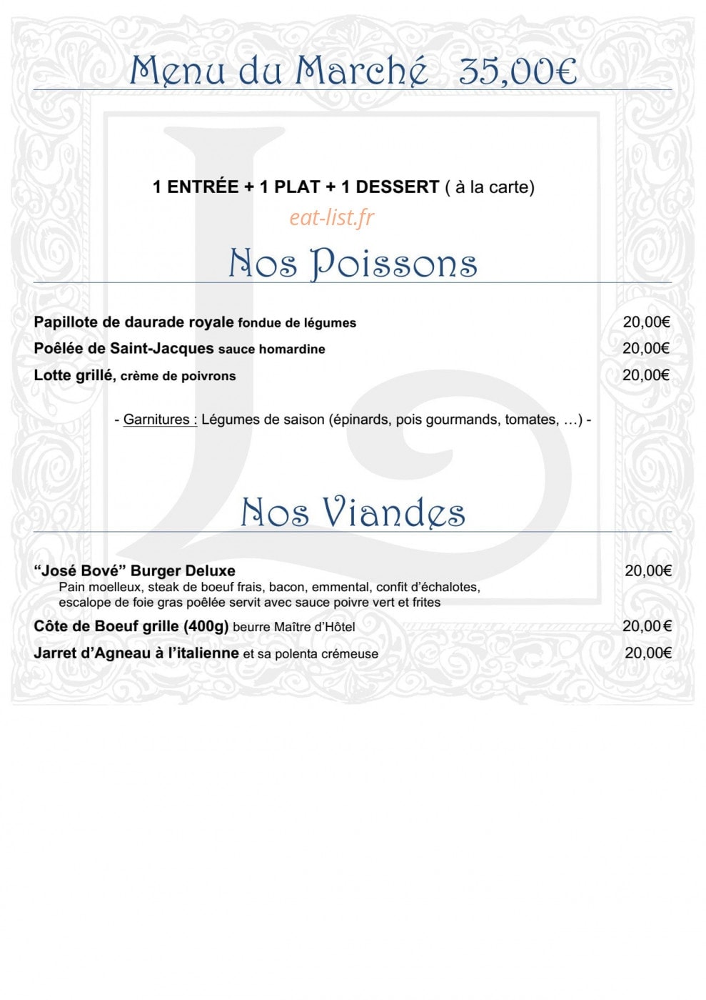 La Louisia — carte page 3