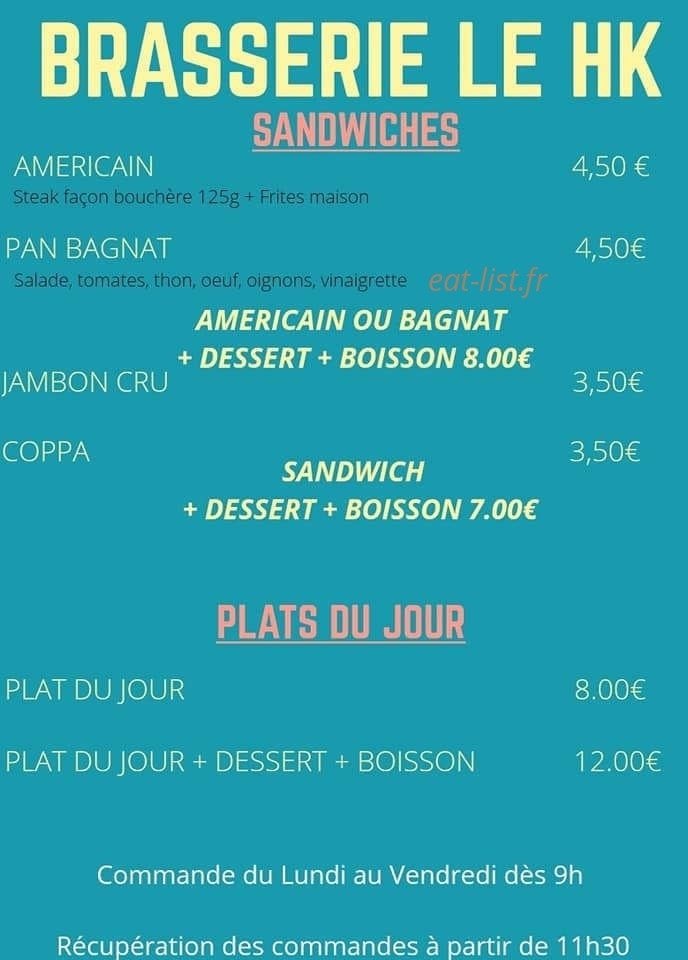Le HK — carte page 1