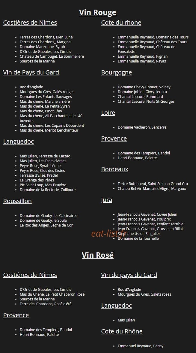 La Halte Nautique — carte page 3