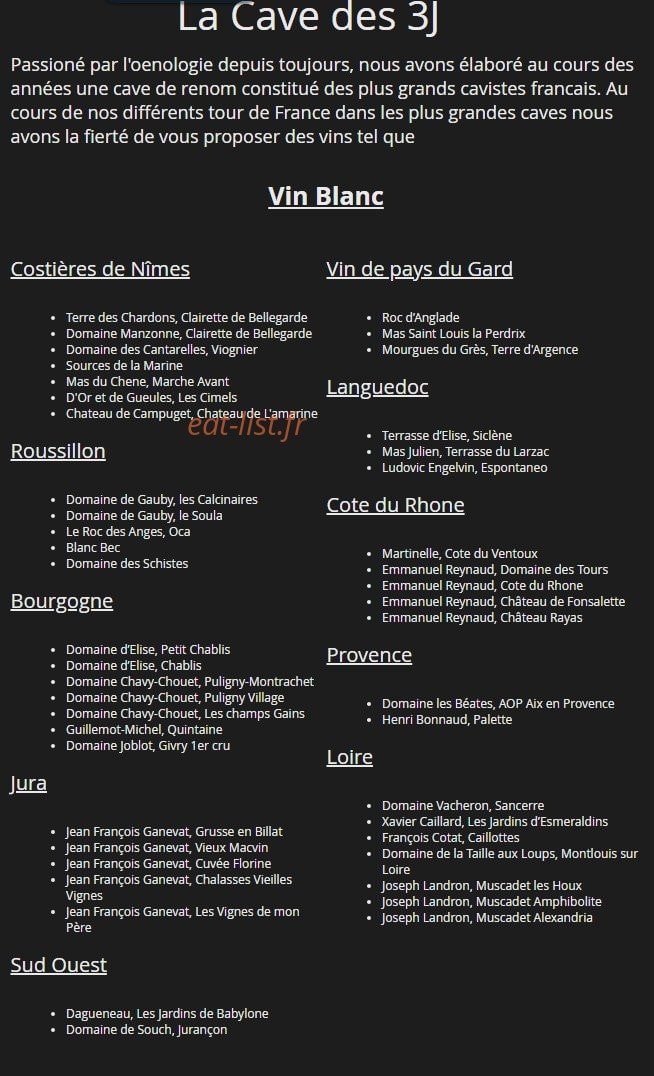 La Halte Nautique — carte page 2