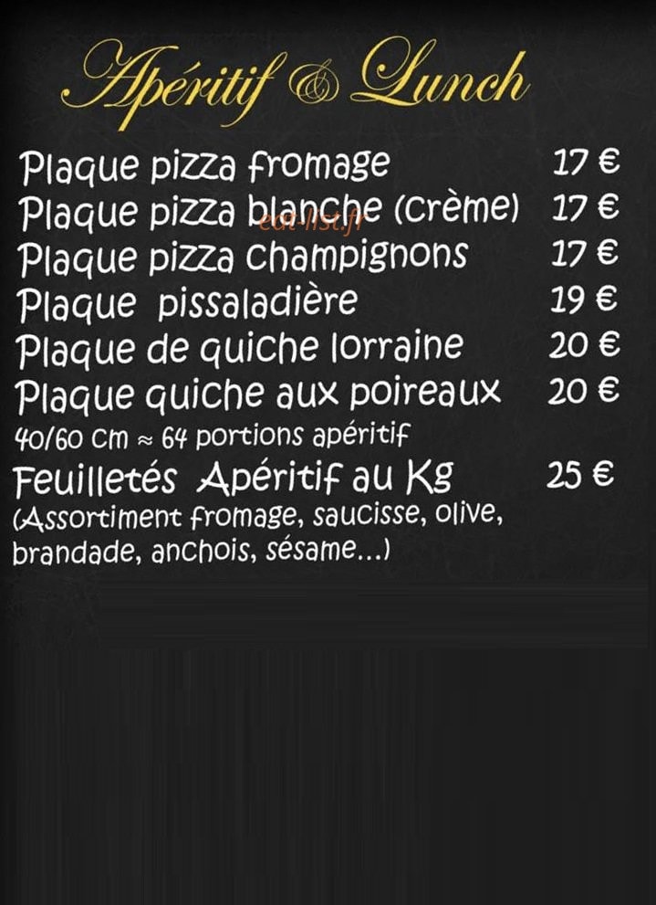 Au Fournil saint Esteve — carte page 4