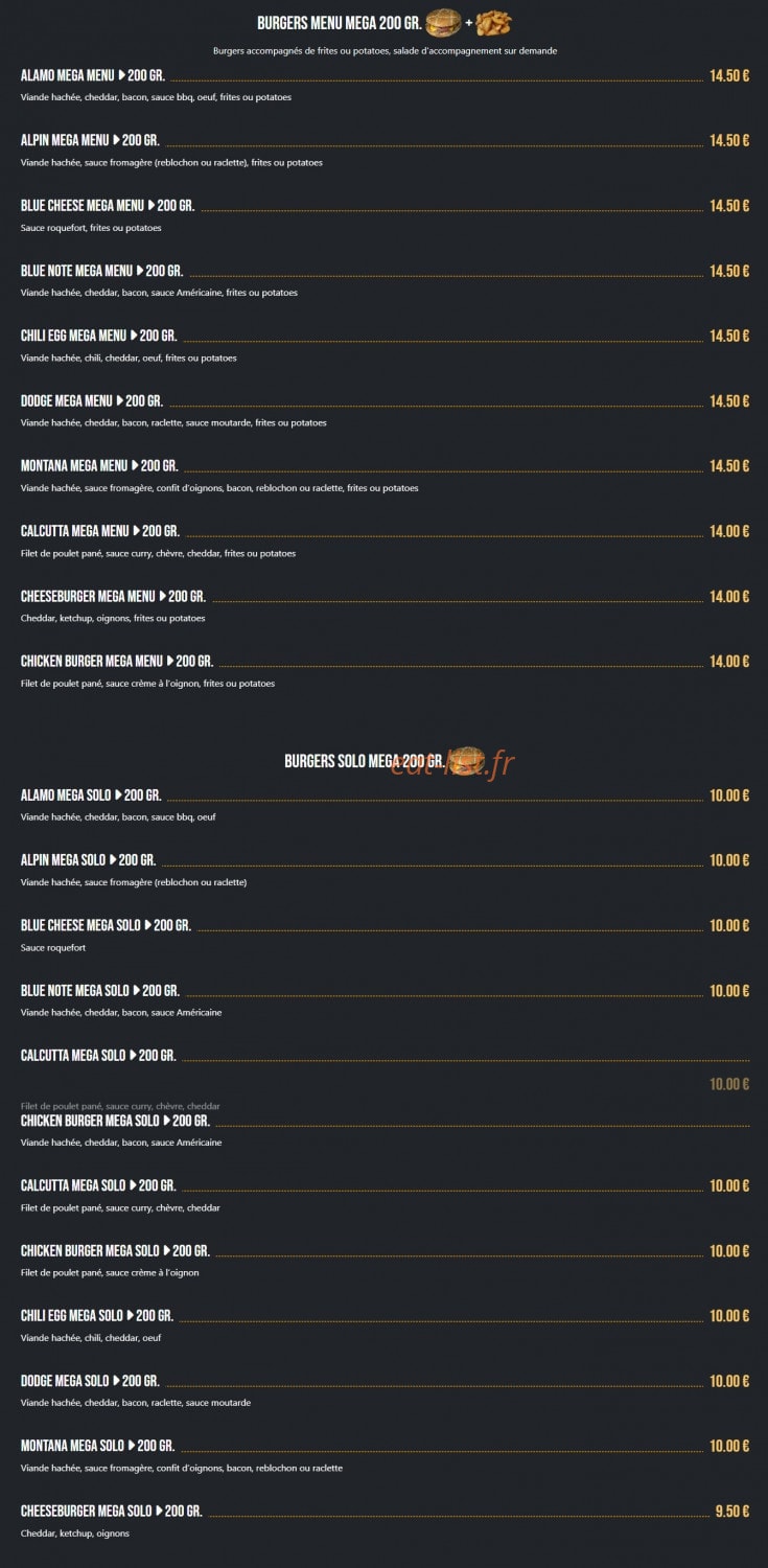 Blue Note n'Roll — carte page 3