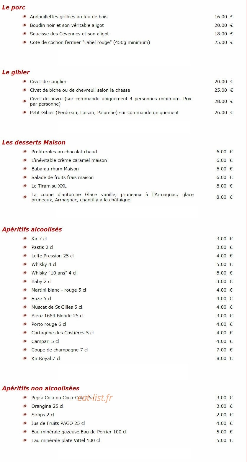 Le Braconnier — carte page 2