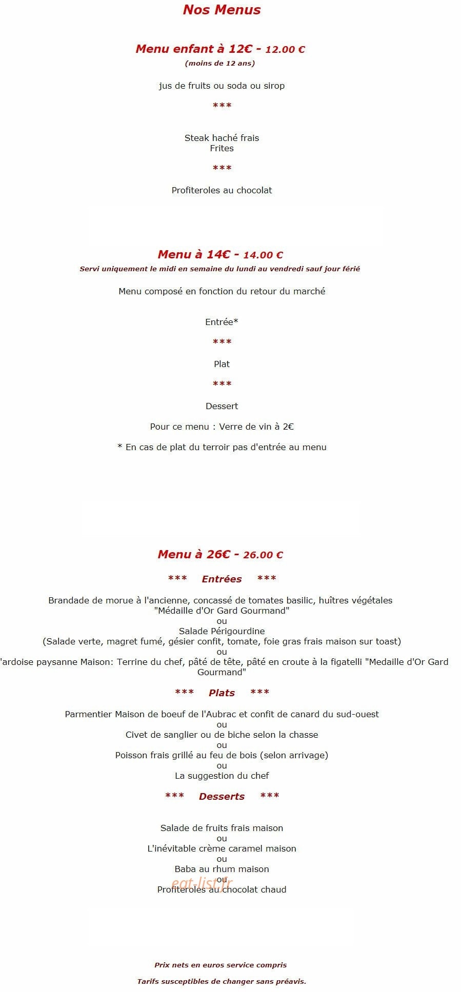 Le Braconnier — carte page 4