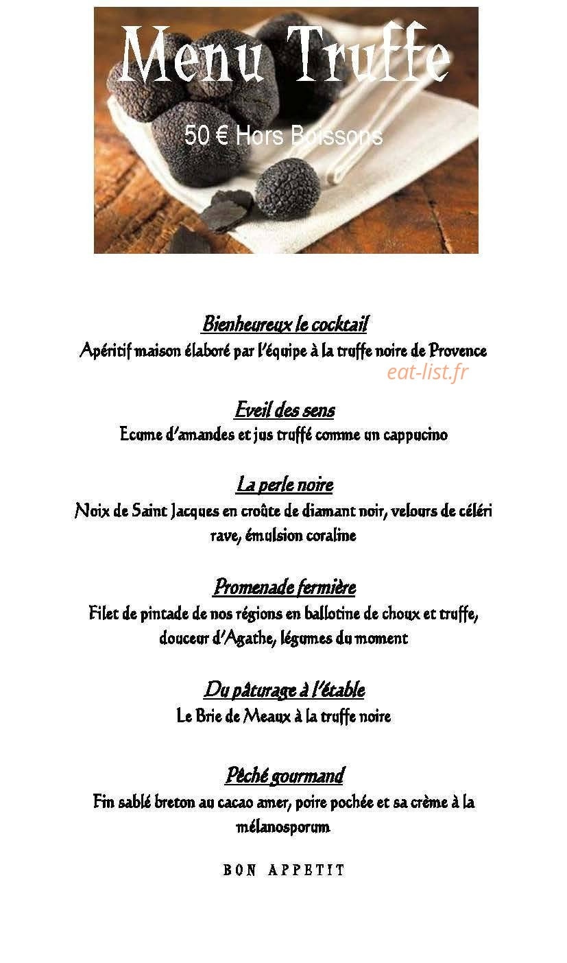 Le Bienheureux — carte page 1