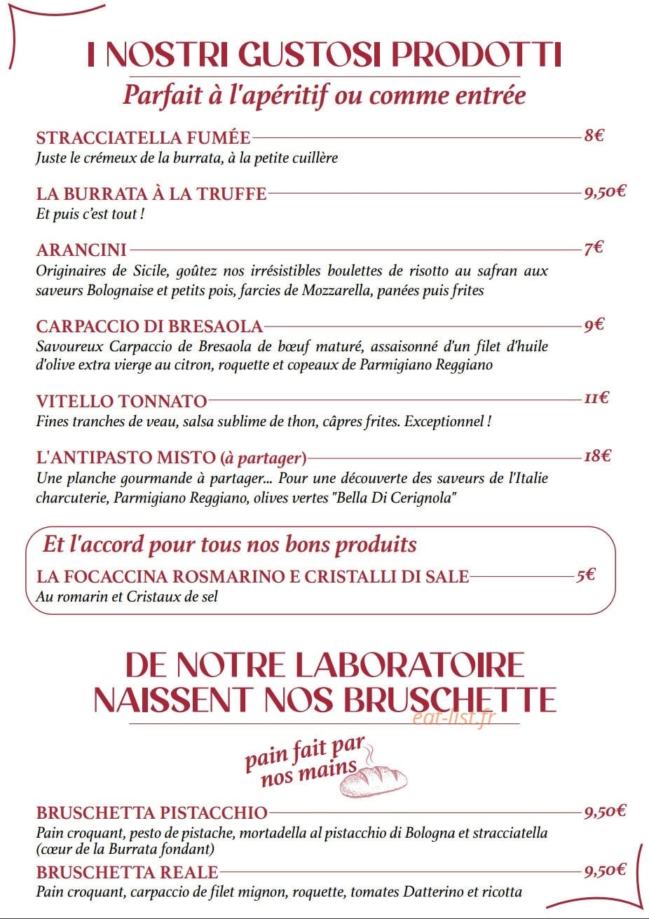 La Fontaine Dei Sapori — carte page 2