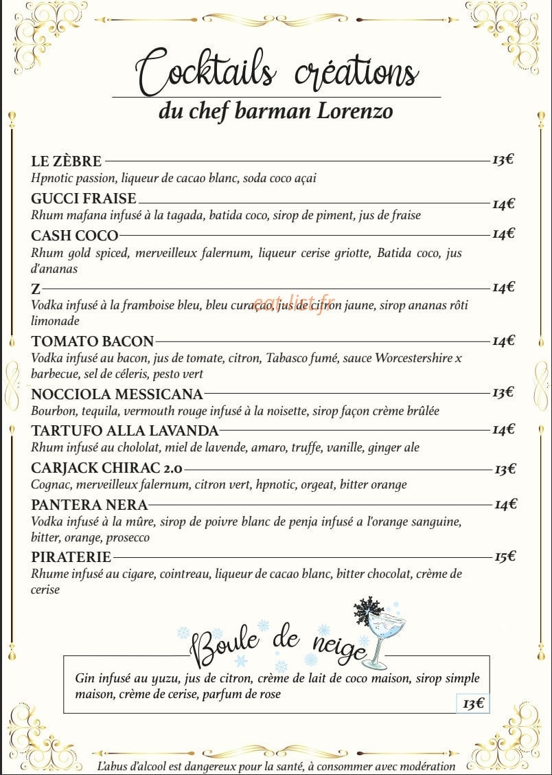 La Fontaine Dei Sapori — carte page 5