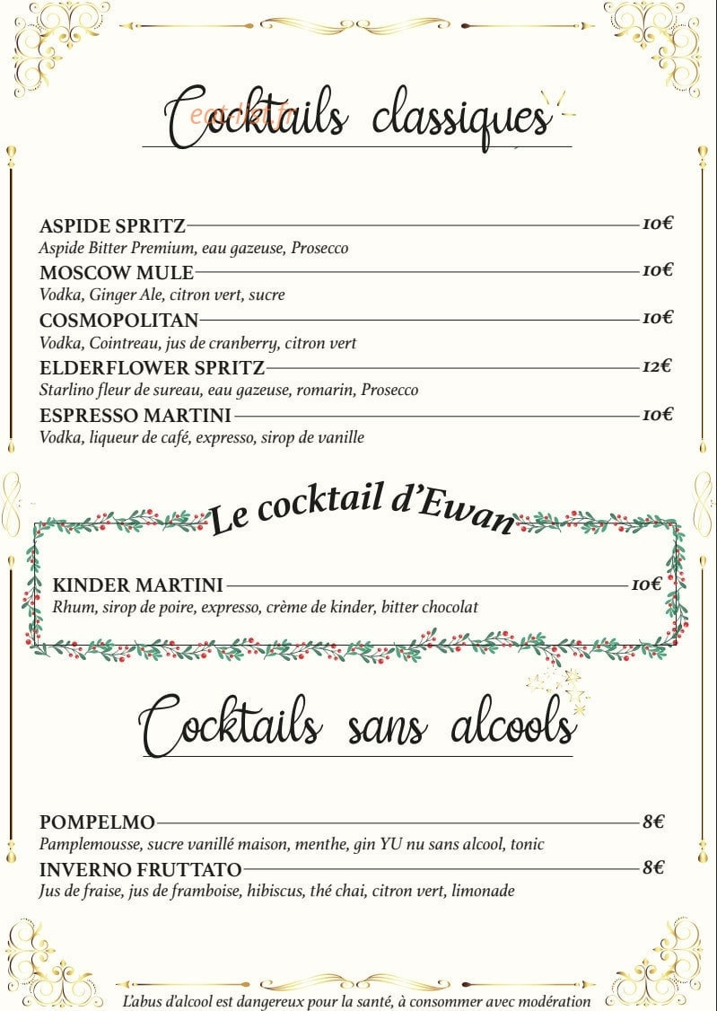 La Fontaine Dei Sapori — carte page 6