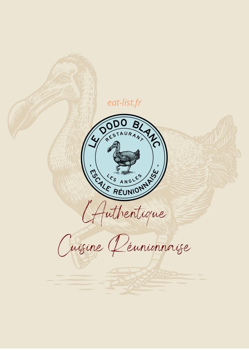 Le Dodo Blanc Avignon — carte page 1