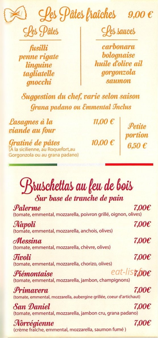 Le Sicilien — carte page 4