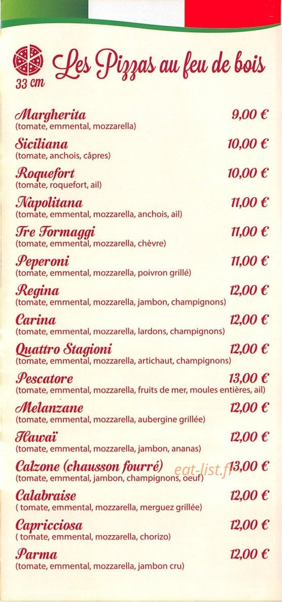 Le Sicilien — carte page 2