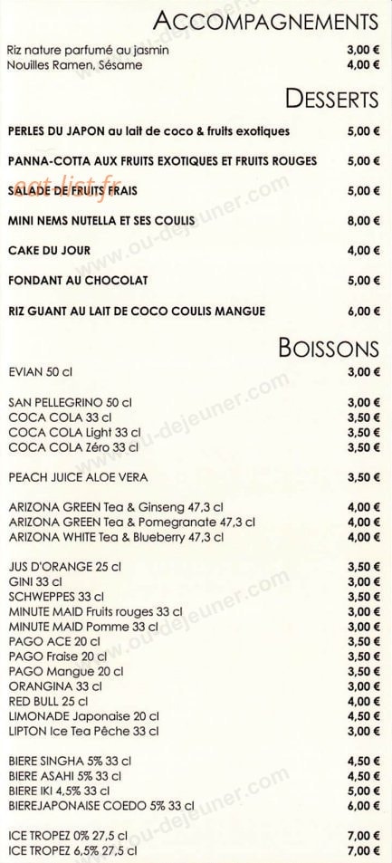 Thai trucks — carte page 4