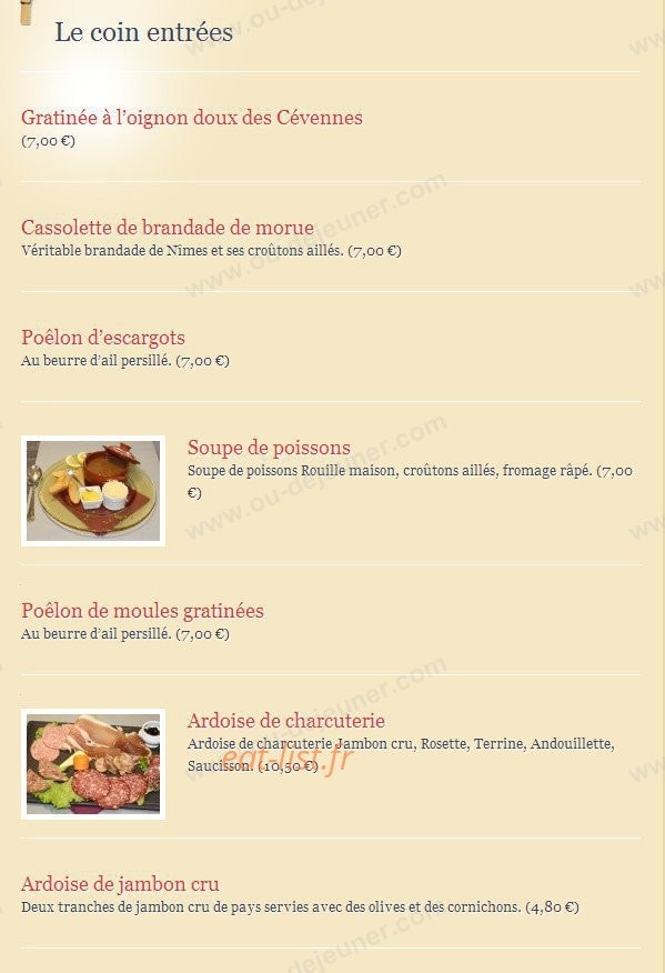 La Place — carte page 1