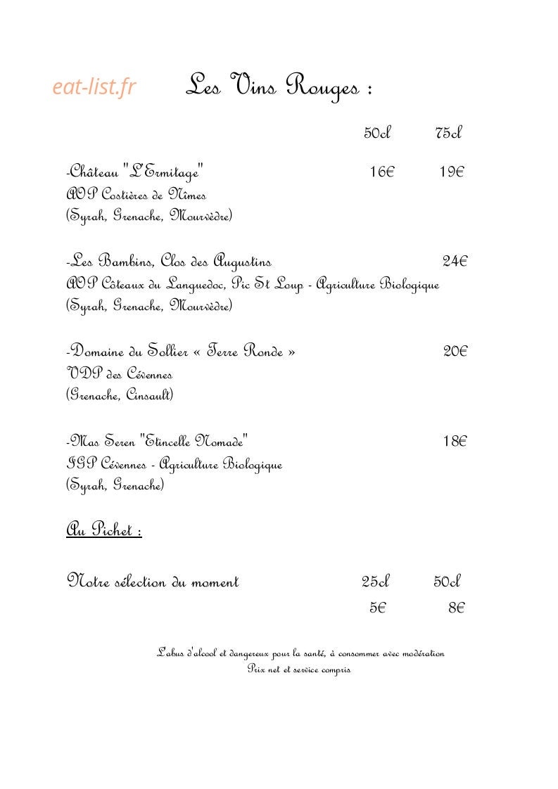 La Truie qui Doute — carte page 10