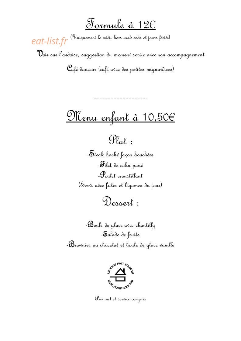 La Truie qui Doute — carte page 1
