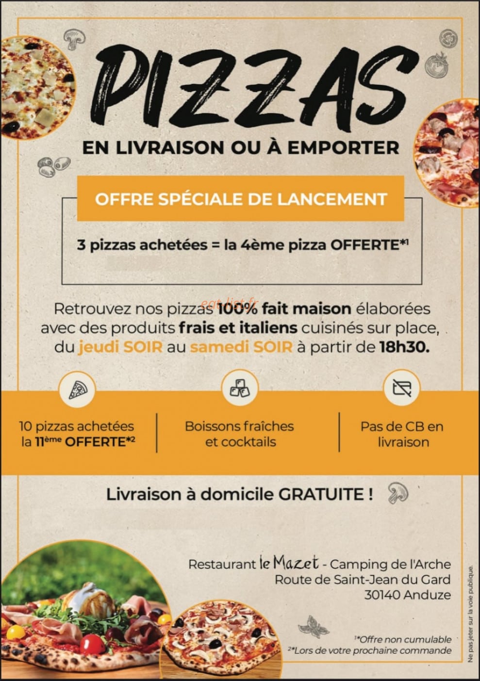 Le Mazet — carte page 2