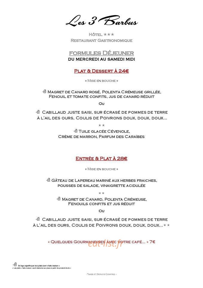 Les 3 Barbus — carte page 8