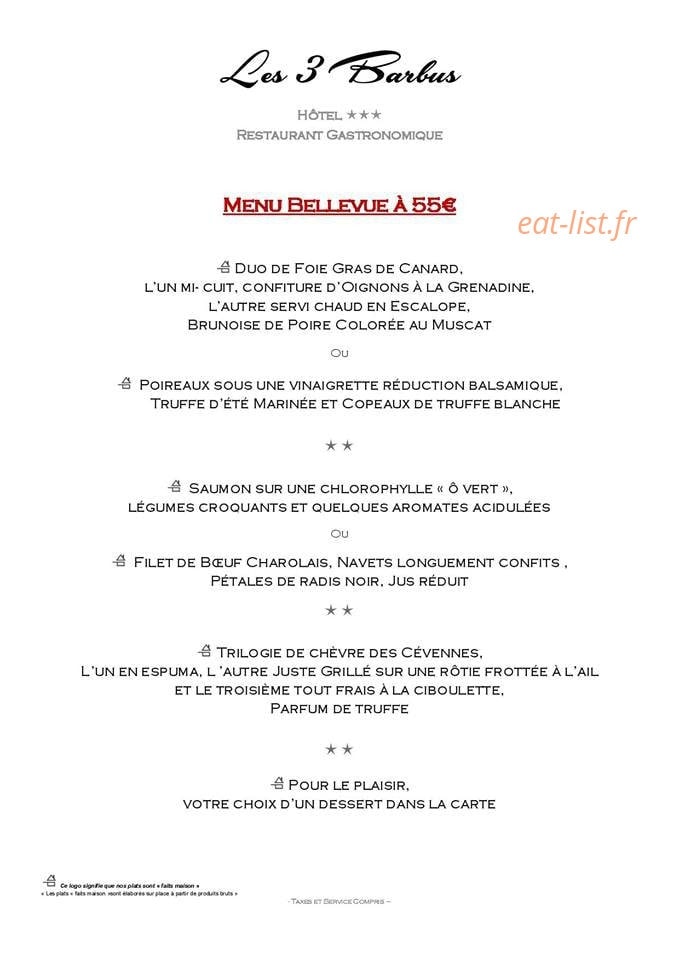 Les 3 Barbus — carte page 5