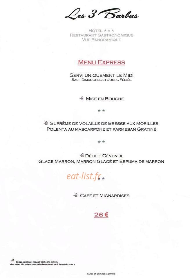 Les 3 Barbus — carte page 4