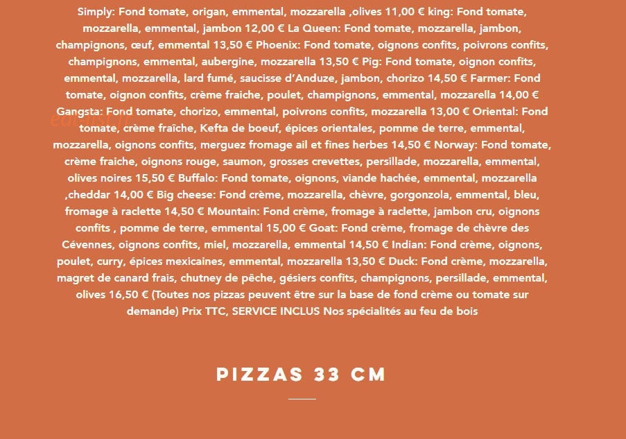 El Brasero — carte page 5