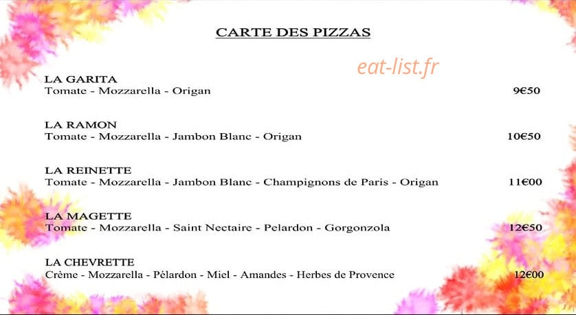 La Roulotte — carte page 2