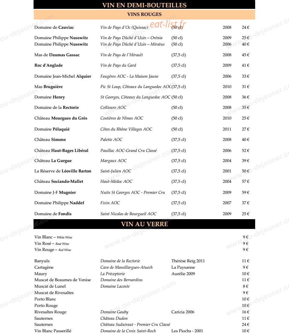 Le Ranquet — carte page 12