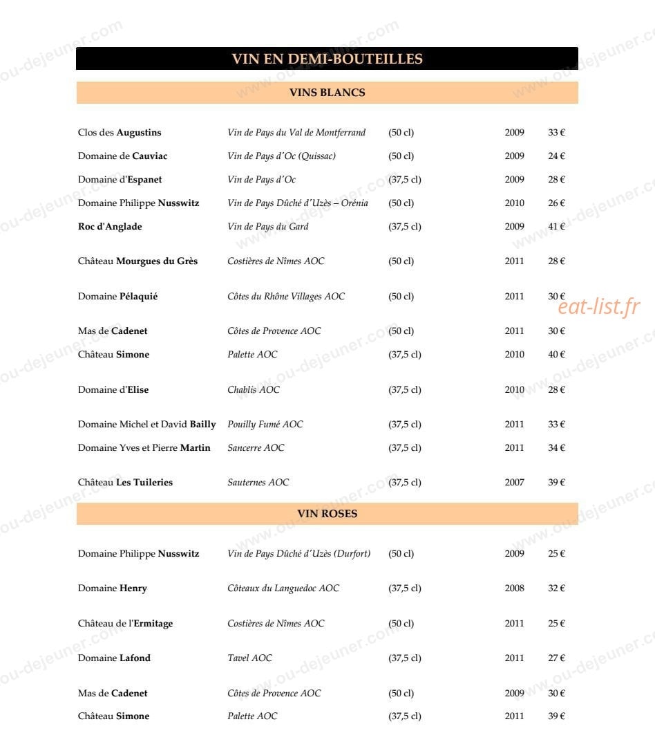 Le Ranquet — carte page 11