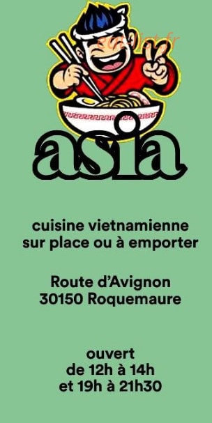 Asia Roquemaure — carte page 1