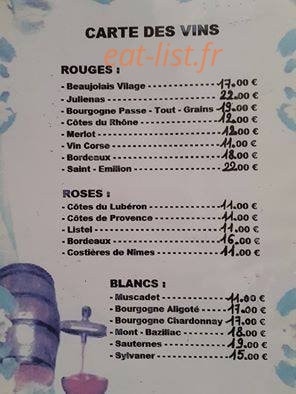 Bar Restaurant La Placette — carte page 3