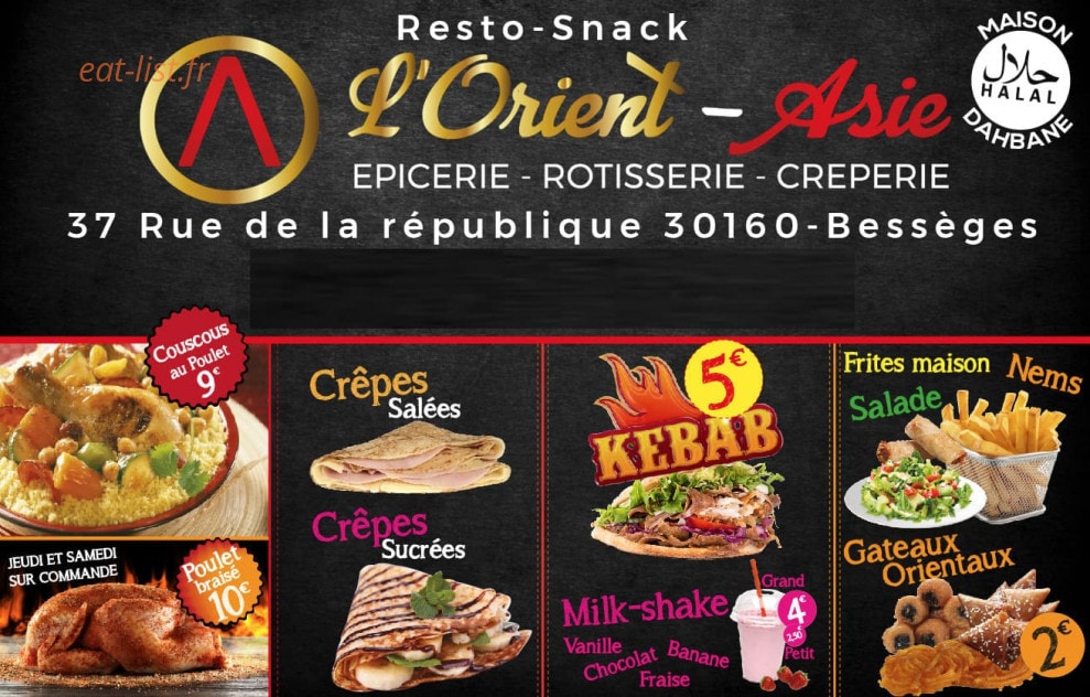 L’Orient-Asie — carte page 1