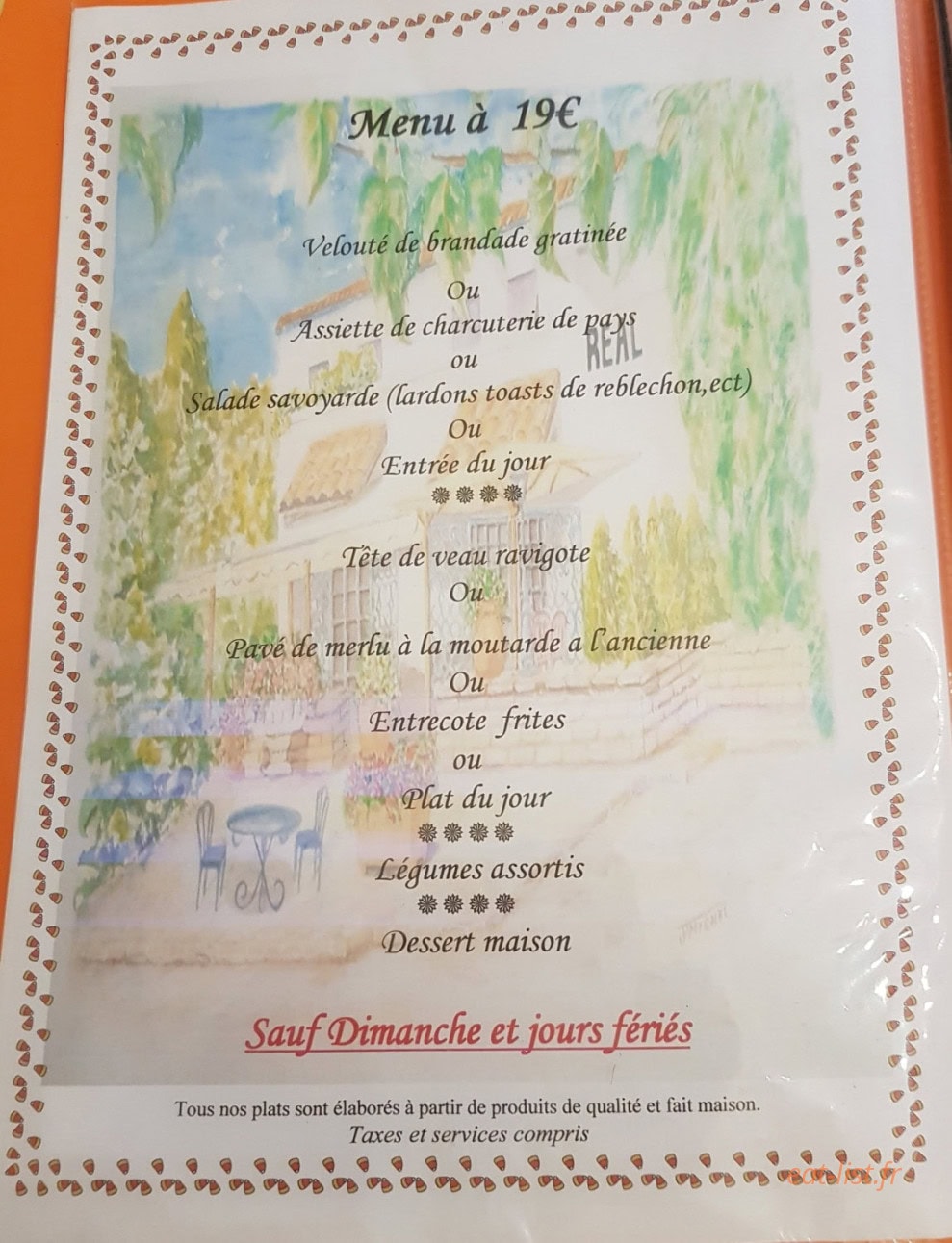 Le Réal — carte page 1