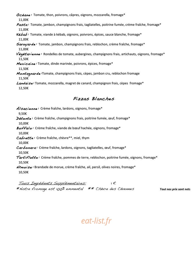 La detente — carte page 7