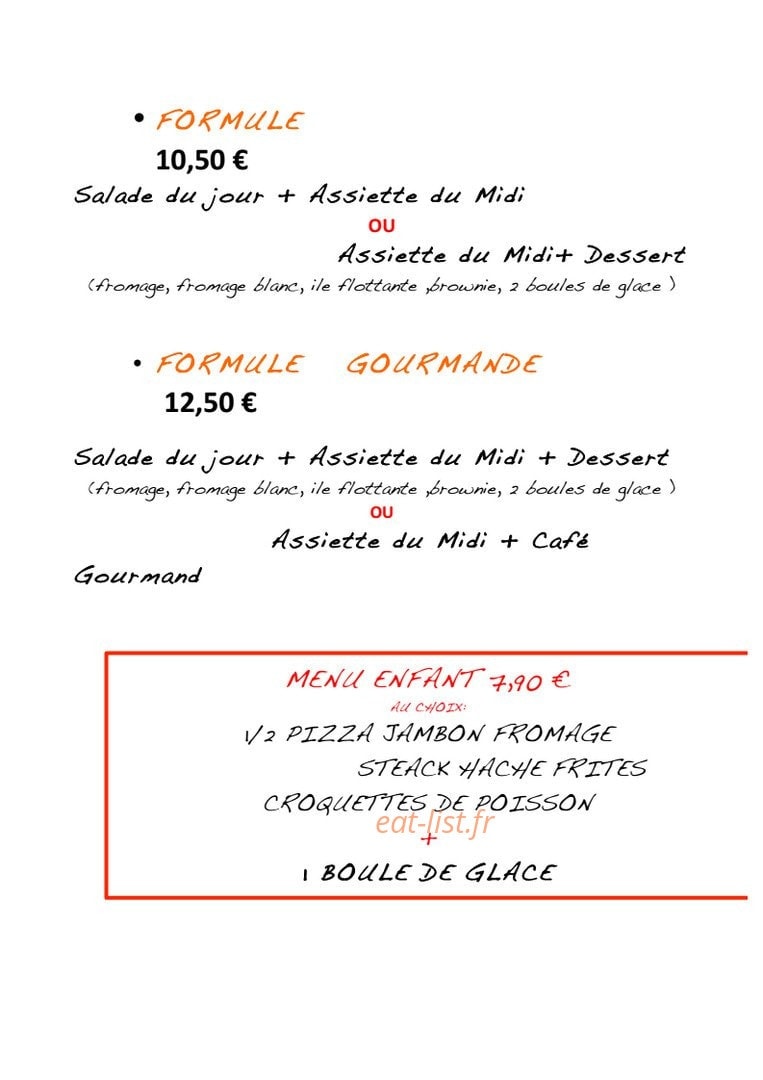 La detente — carte page 5