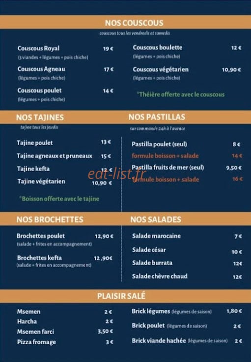 Crousty — carte page 3