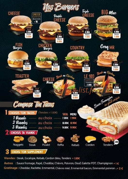 Le Must — carte page 3