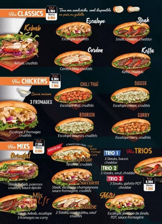 Le Must — carte page 2