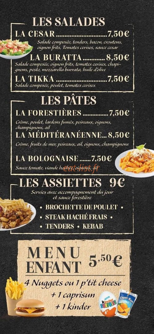 Le petit creux 30 — carte page 3