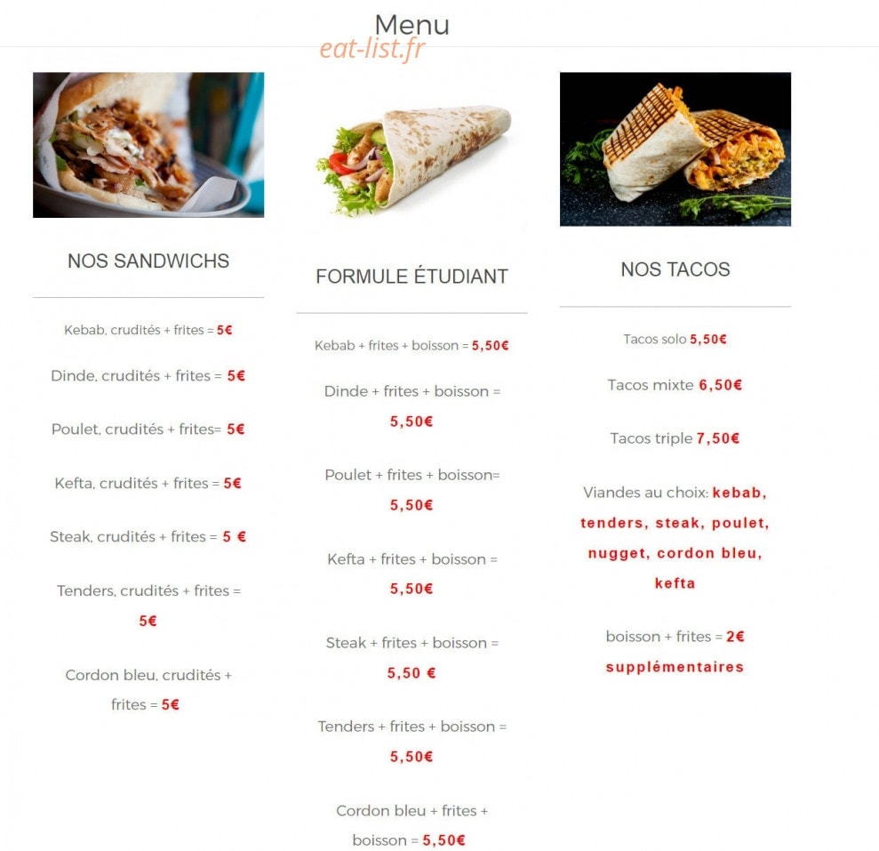 Le rif — carte page 1