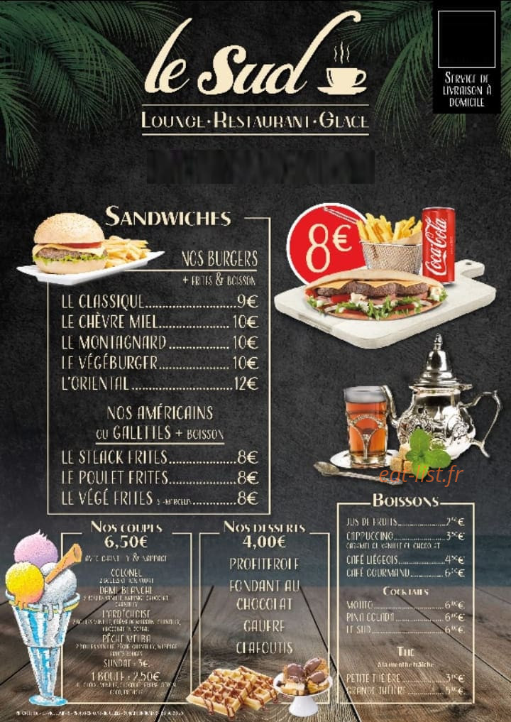 Le Sud — carte page 1
