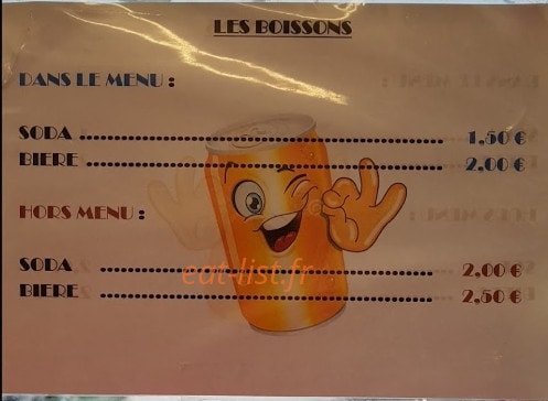 Pause frites — carte page 2