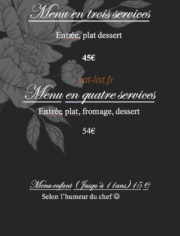 Les Roses Blanches — carte page 2