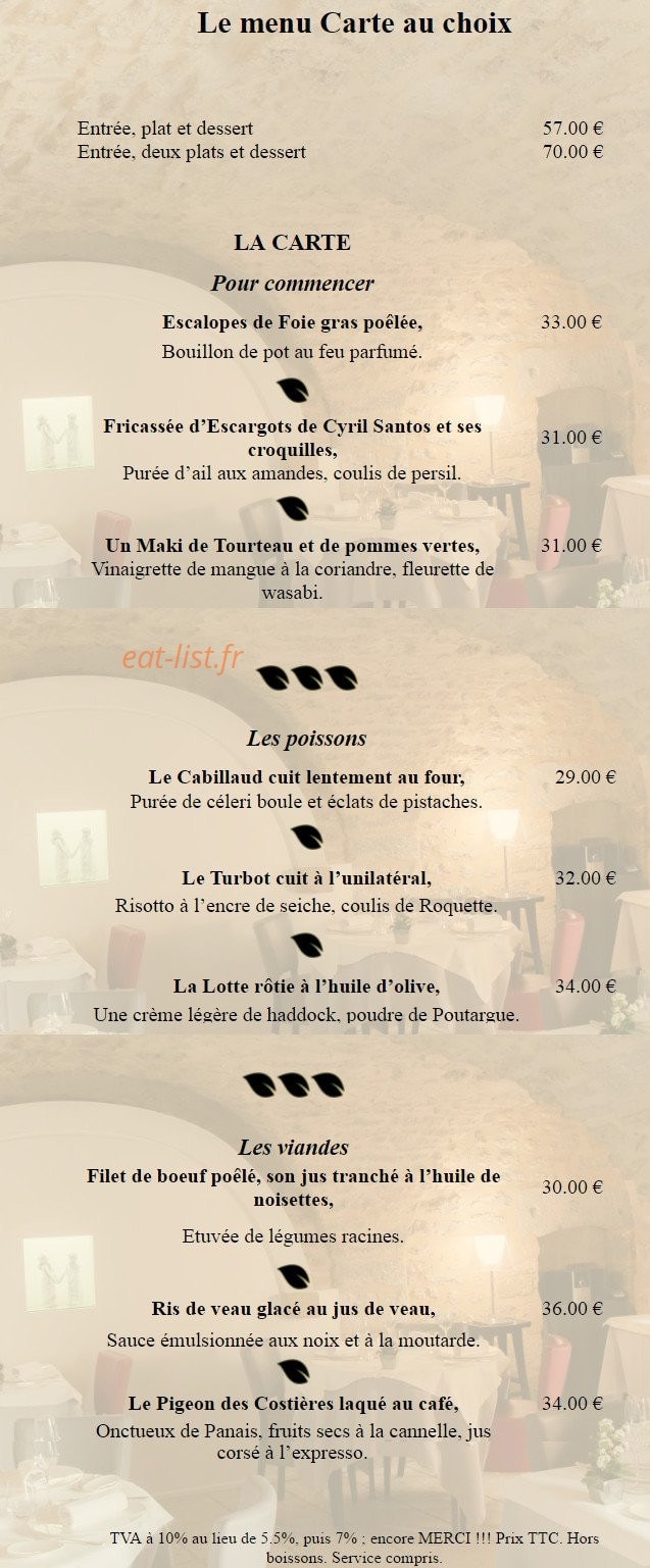 L'amphytrion — carte page 1