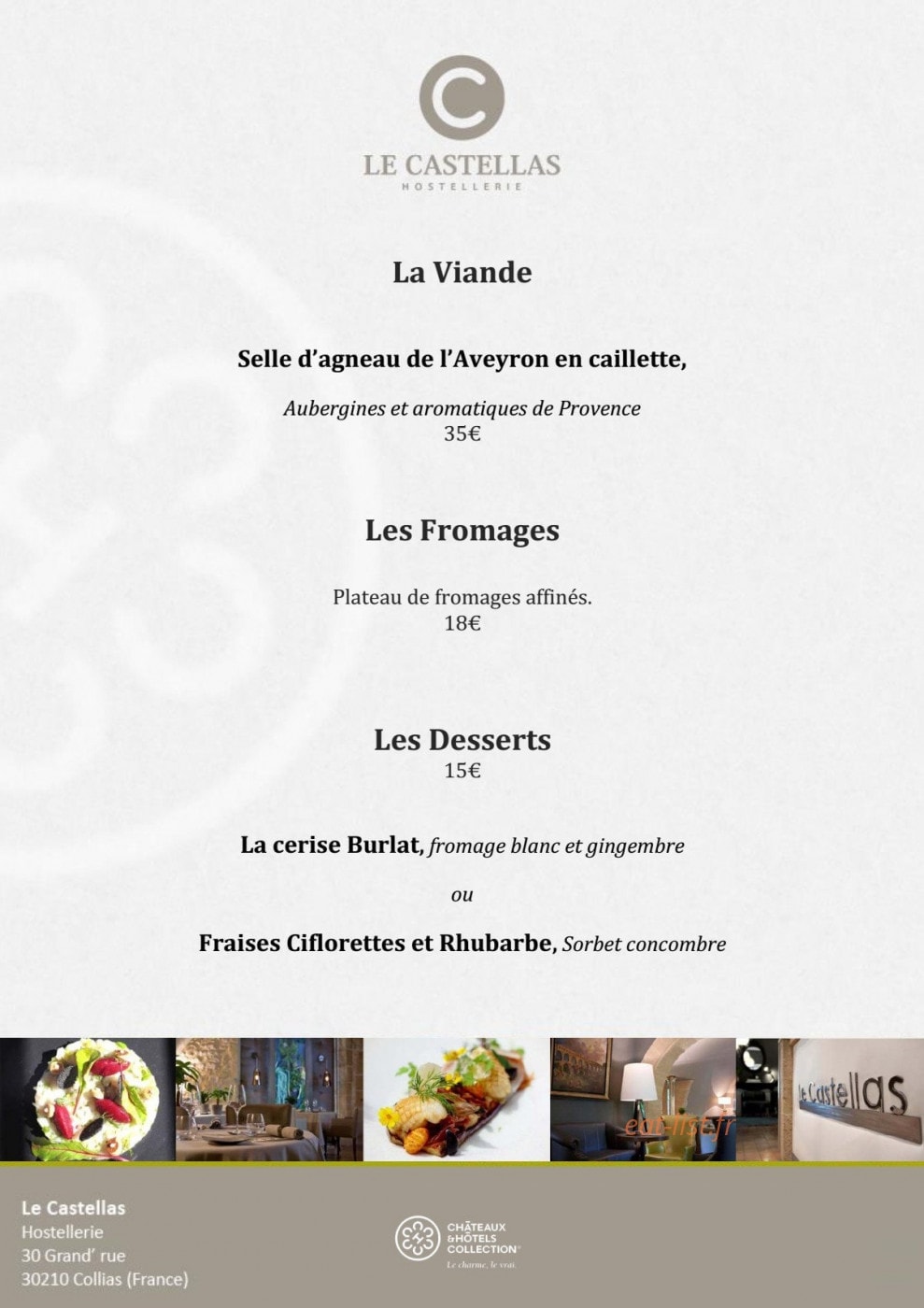 Le Castellas — carte page 2