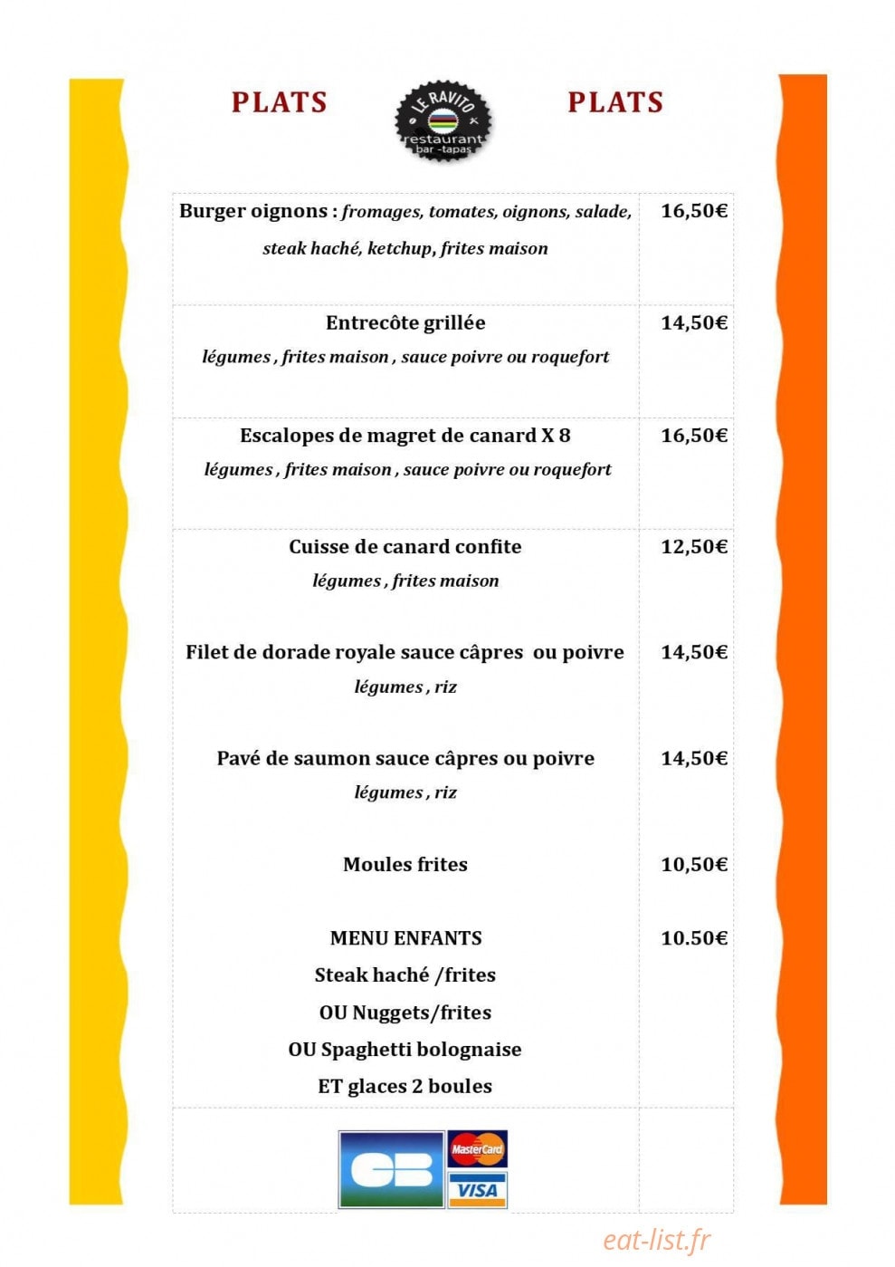 Le Ravito — carte page 2