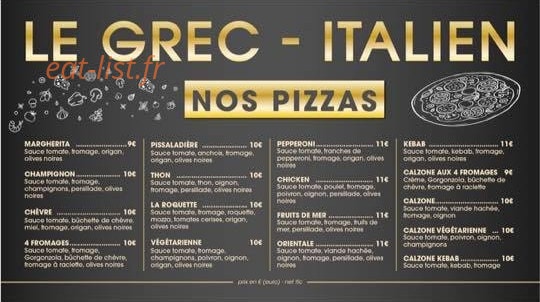 Le Grec Italien — carte page 2