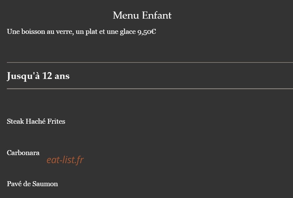 Les Glycines — carte page 5