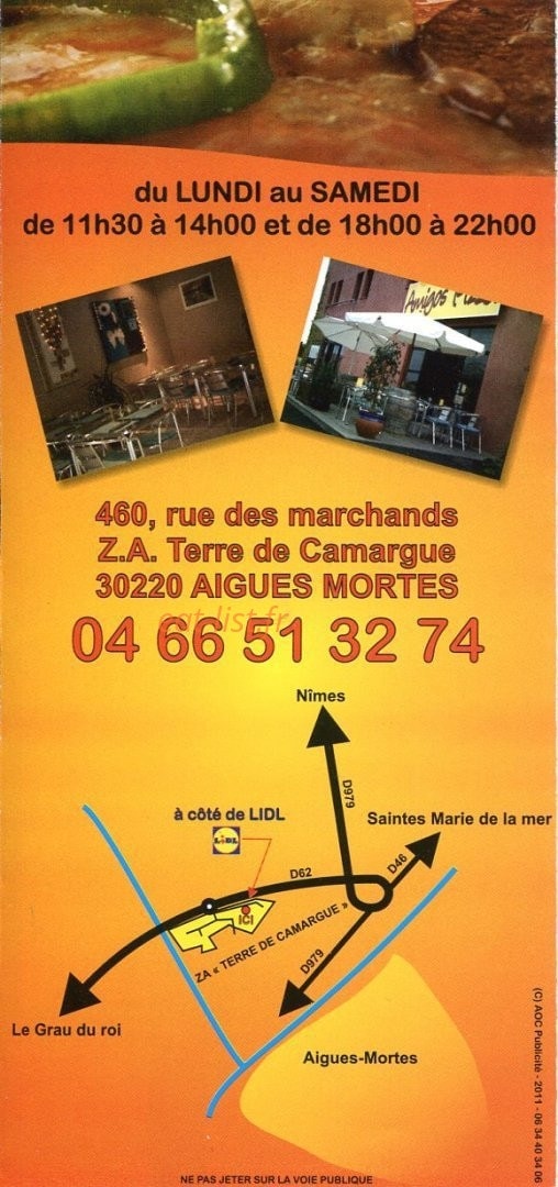 Amigos pizza — carte page 6