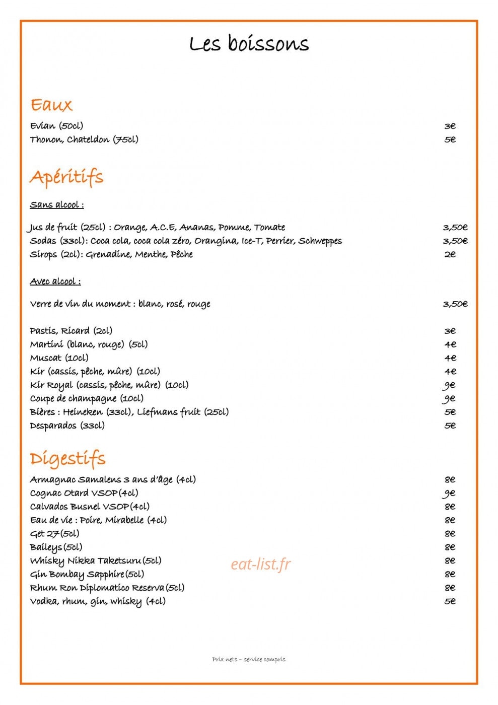 Aromatik — carte page 3